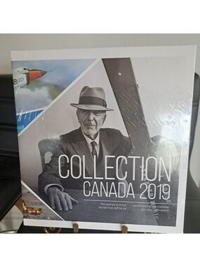 COLLECTION CANADA 2019 Leonard Cohen year book stamp collection hardcover sealed